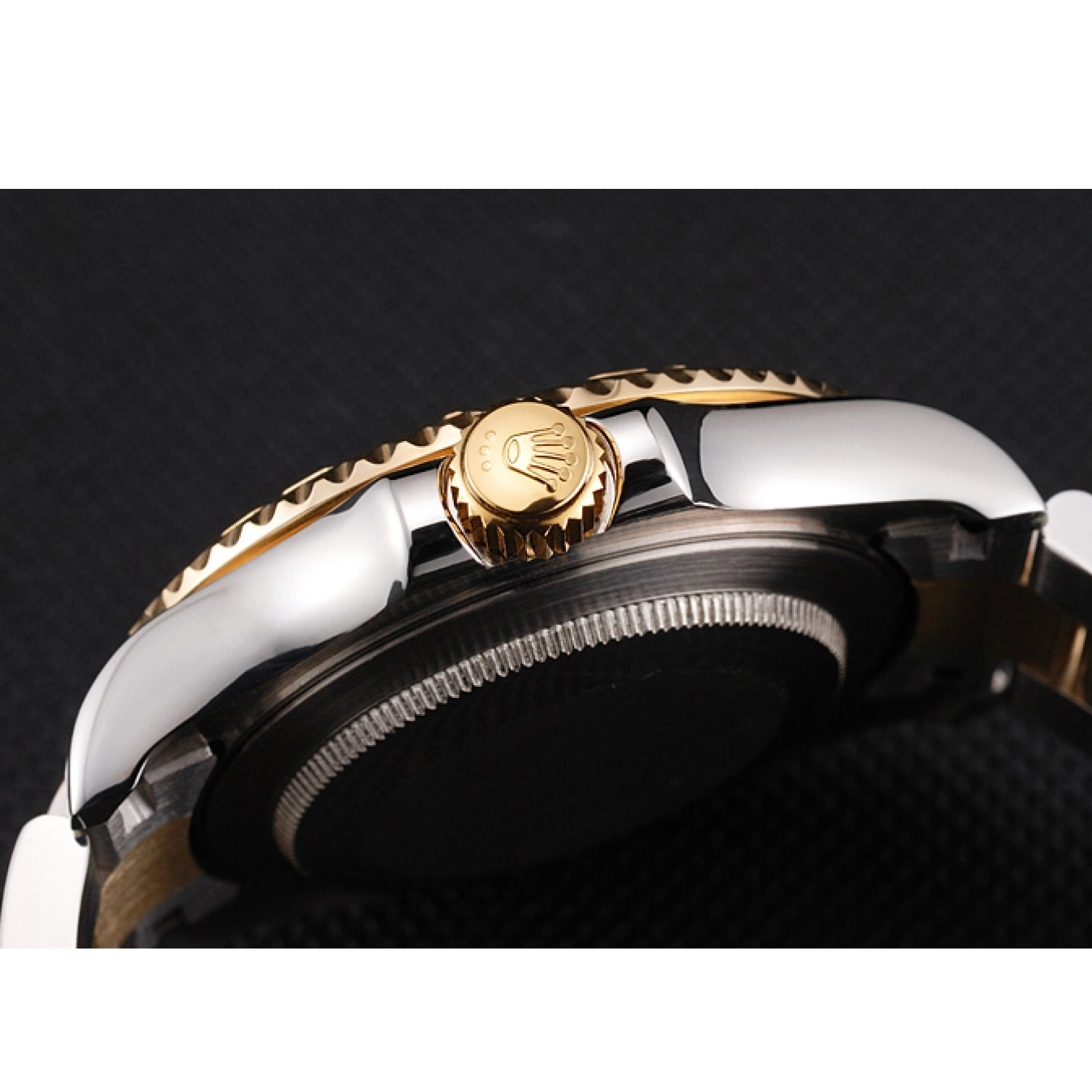 Best AAA Replica Sites Two Bezel White Bracelet Yacht-Master Steel Tone Gold Case Swiss Stainless Rolex Dial 0522